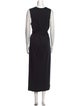 Vince Square Neckline Long Dress