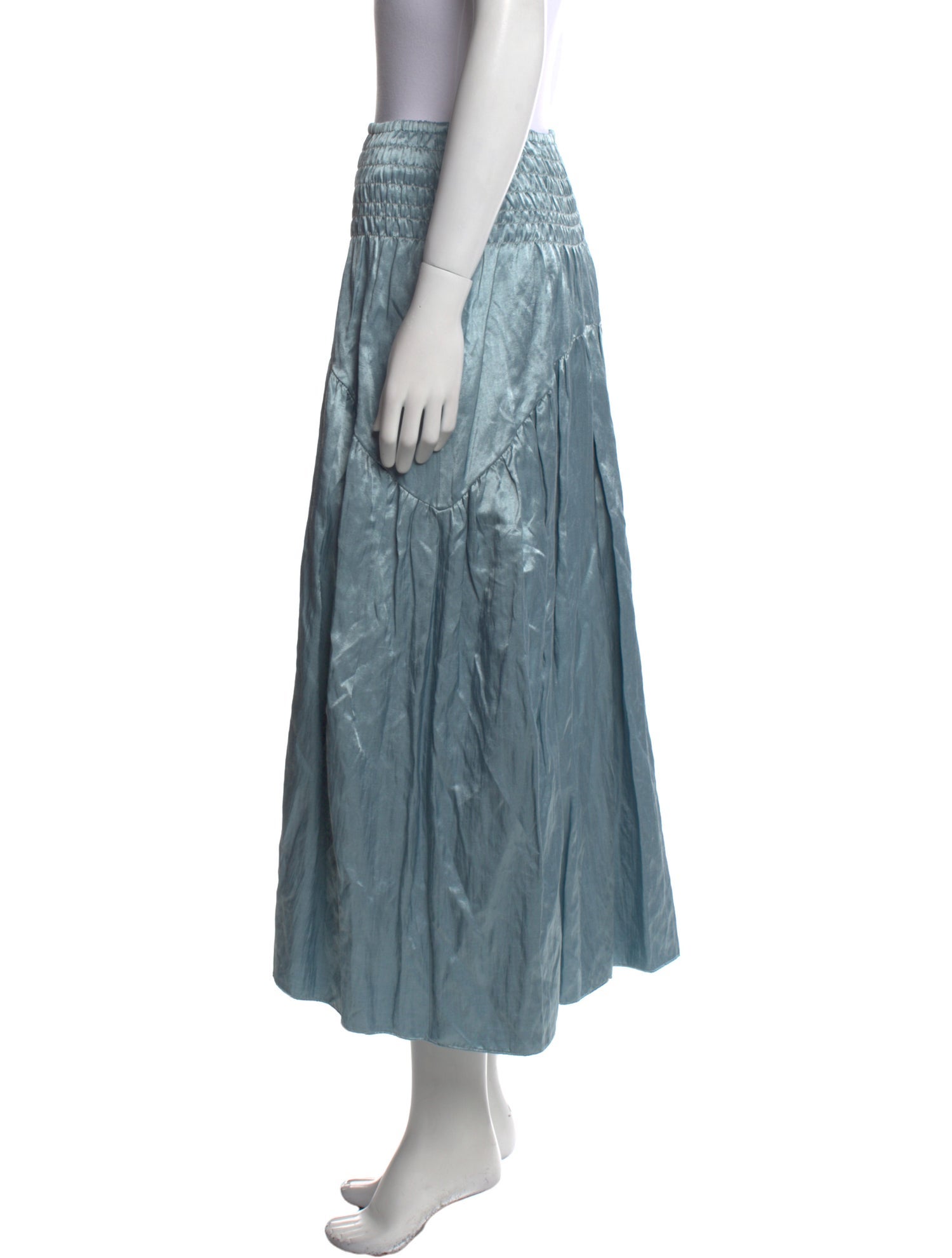 Vince Embroidered Accent Midi Length Skirt w/ Tags