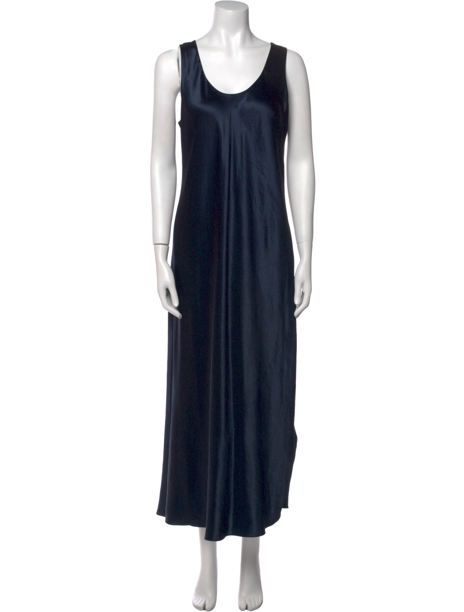 Vince Scoop Neck Long Dress