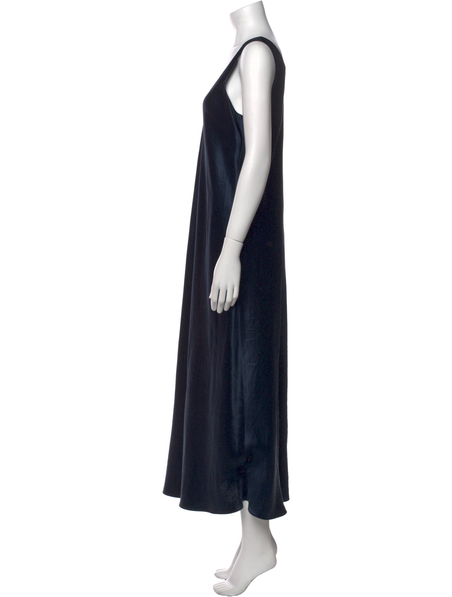 Vince Scoop Neck Long Dress