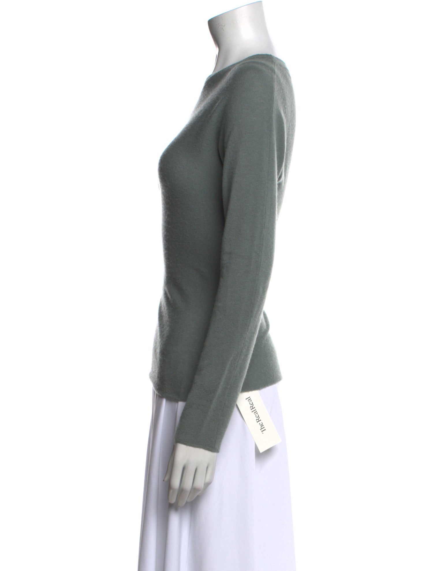 Vince Cashmere Bateau Neckline Sweater