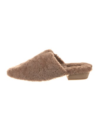 Vince Shearling Mules
