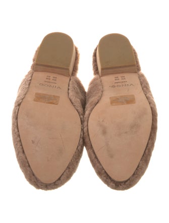 Vince Shearling Mules