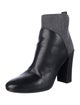 Vince Leather Sock Boots