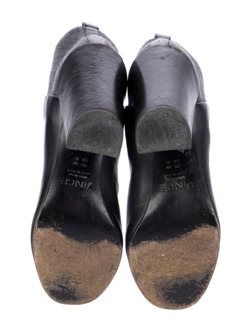 Vince Leather Sock Boots