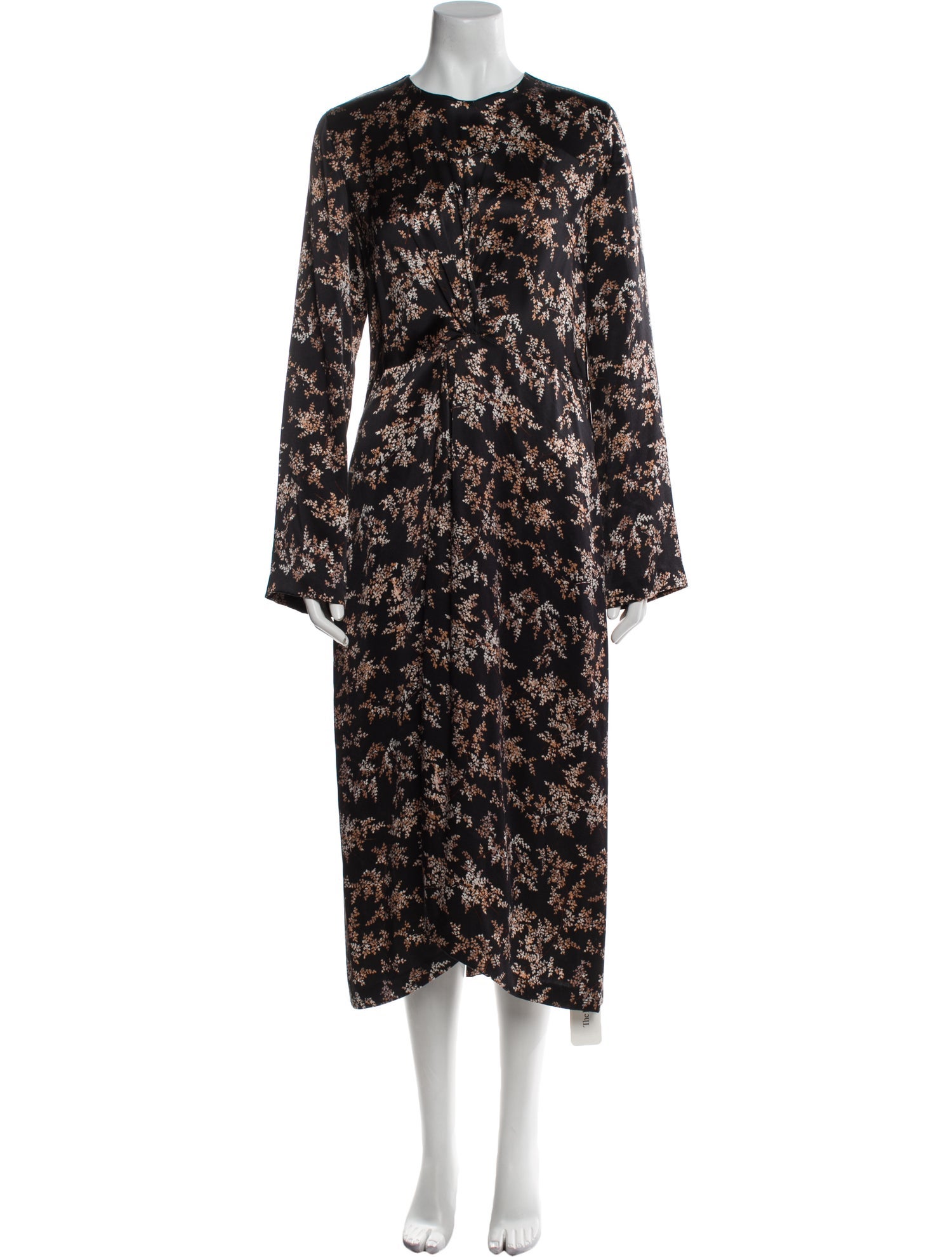 Vince Silk Midi Length Dress