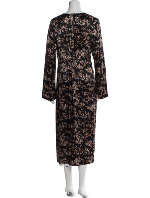 Vince Silk Midi Length Dress