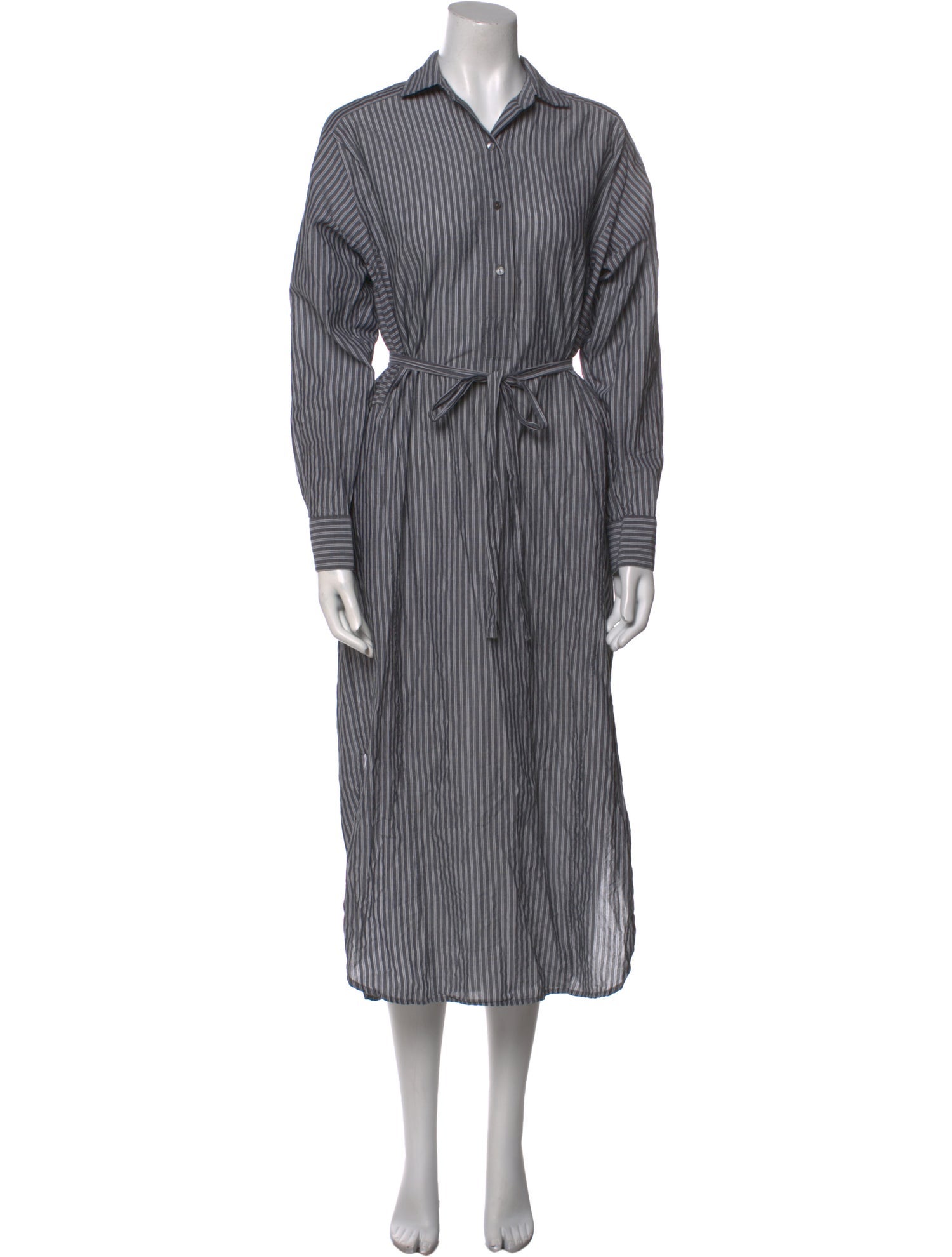 Vince Striped Long Dress