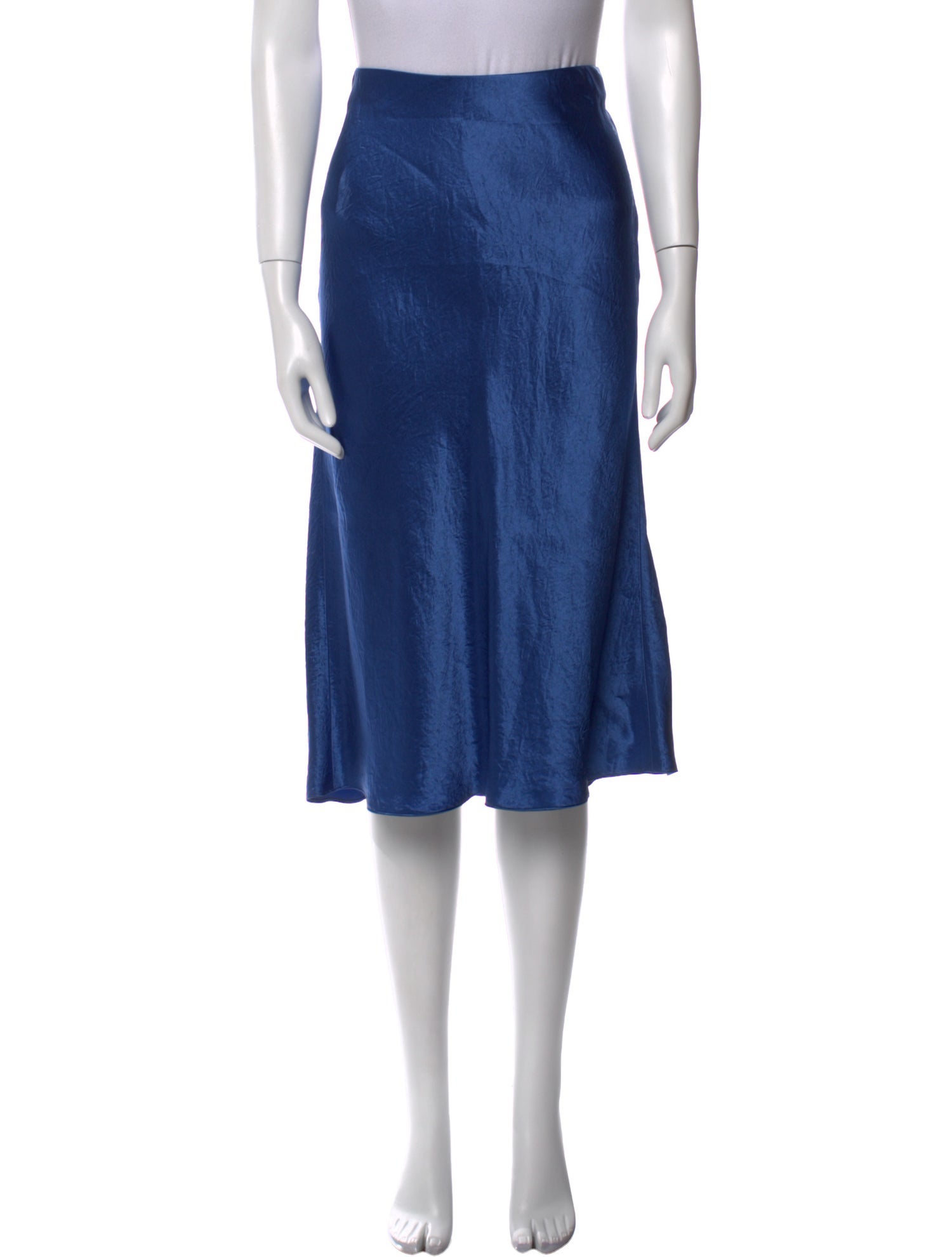 Vince Pleated Accents Midi Length Skirt w/ Tags