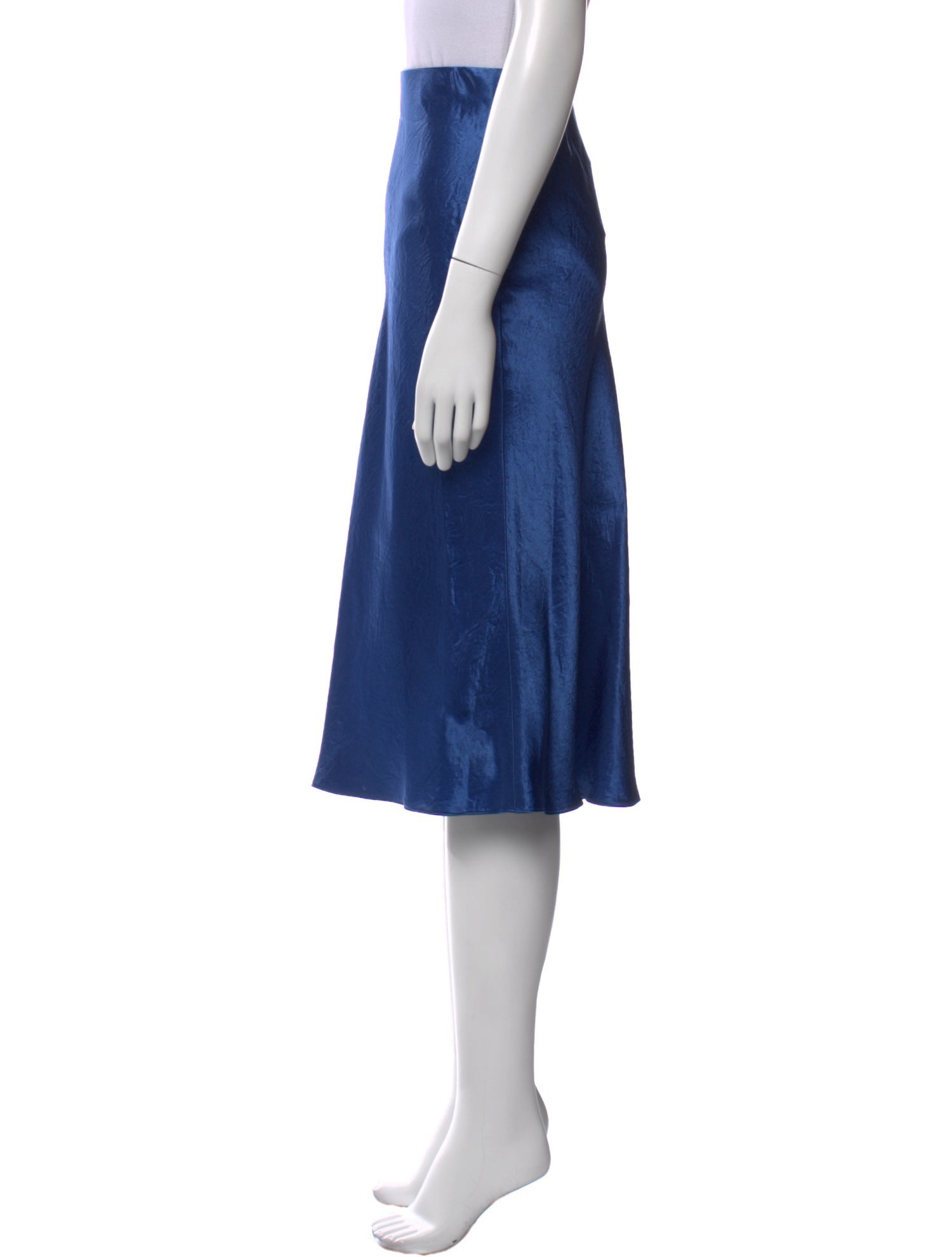 Vince Pleated Accents Midi Length Skirt w/ Tags