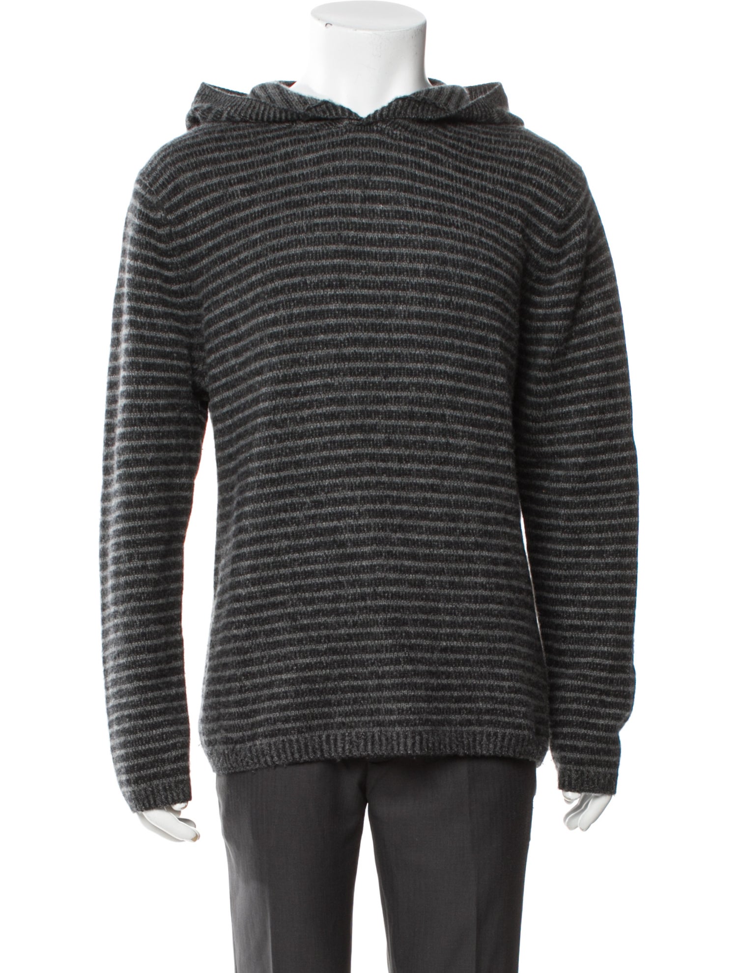 Vince Cashmere Striped Pullover