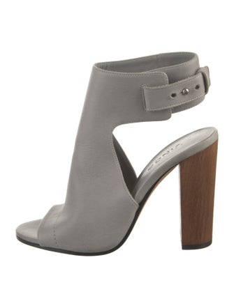 Vince Leather Slingback Sandals