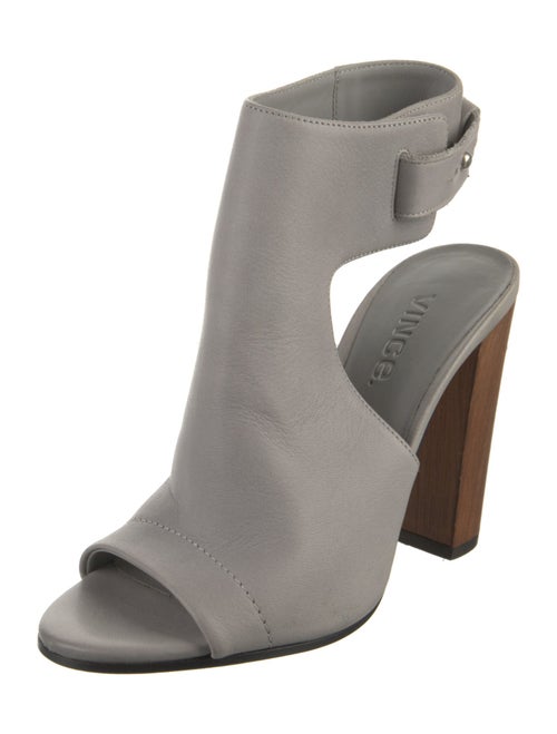 Vince Leather Slingback Sandals