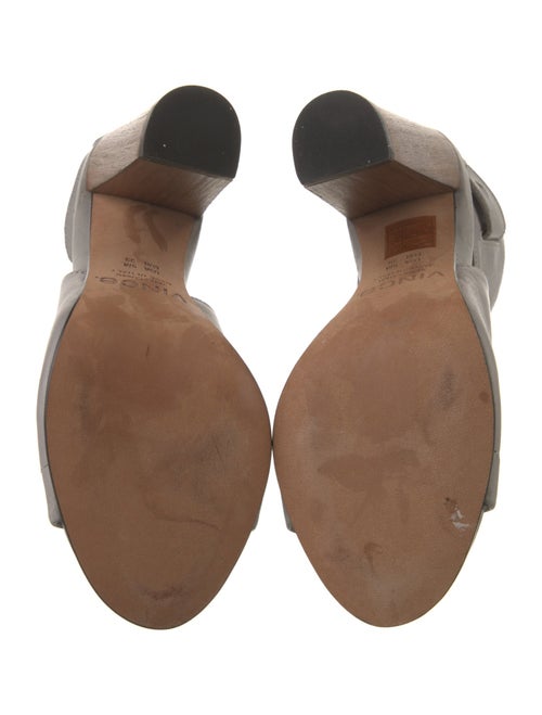 Vince Leather Slingback Sandals