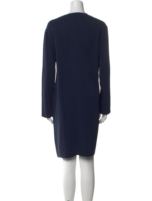 Vince V-Neck Knee-Length Dress