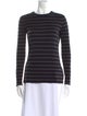 Vince Striped Crew Neck Sweater