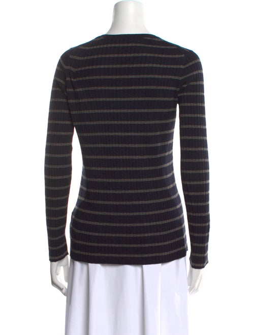 Vince Striped Crew Neck Sweater