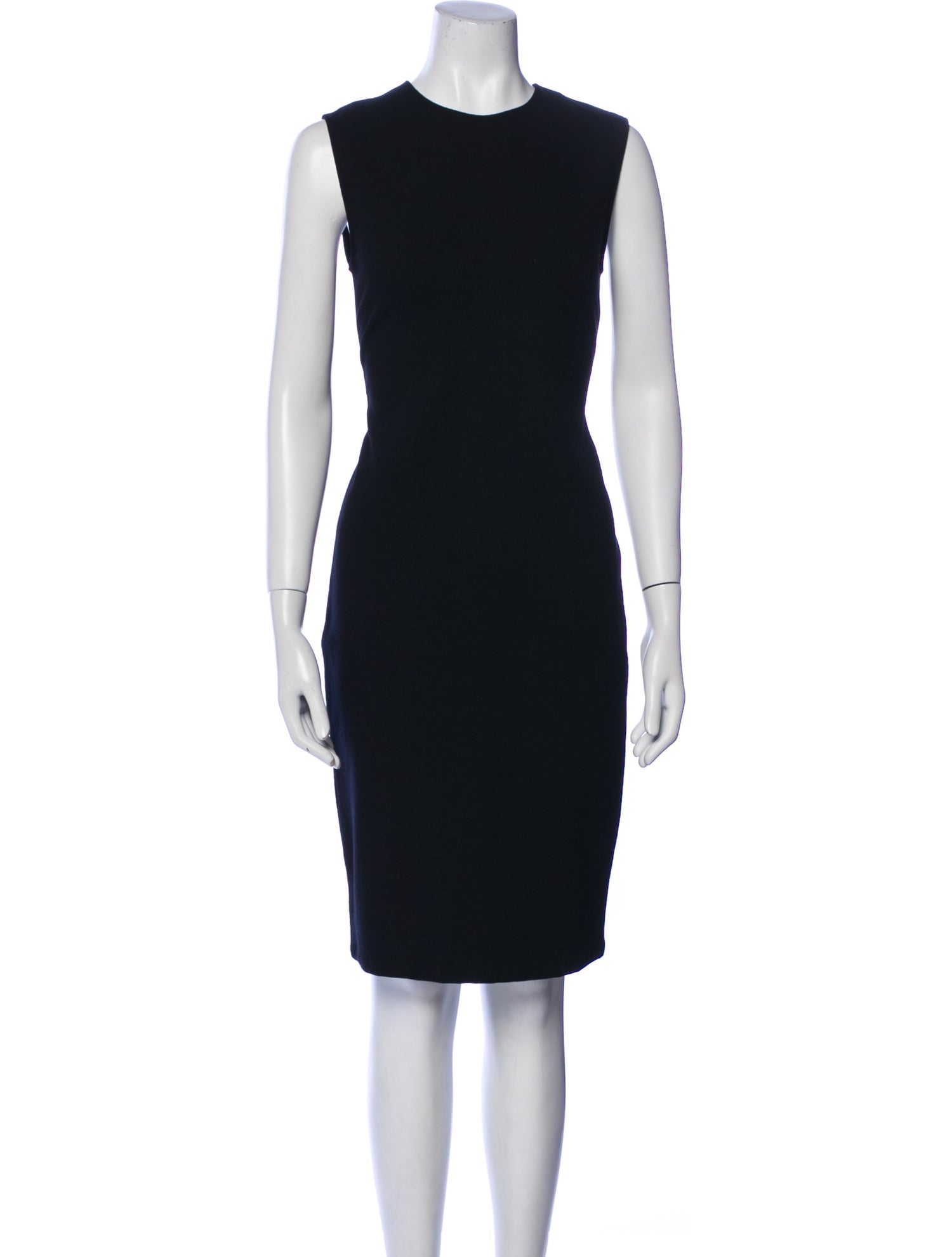 Vince Crew Neck Knee-Length Dress
