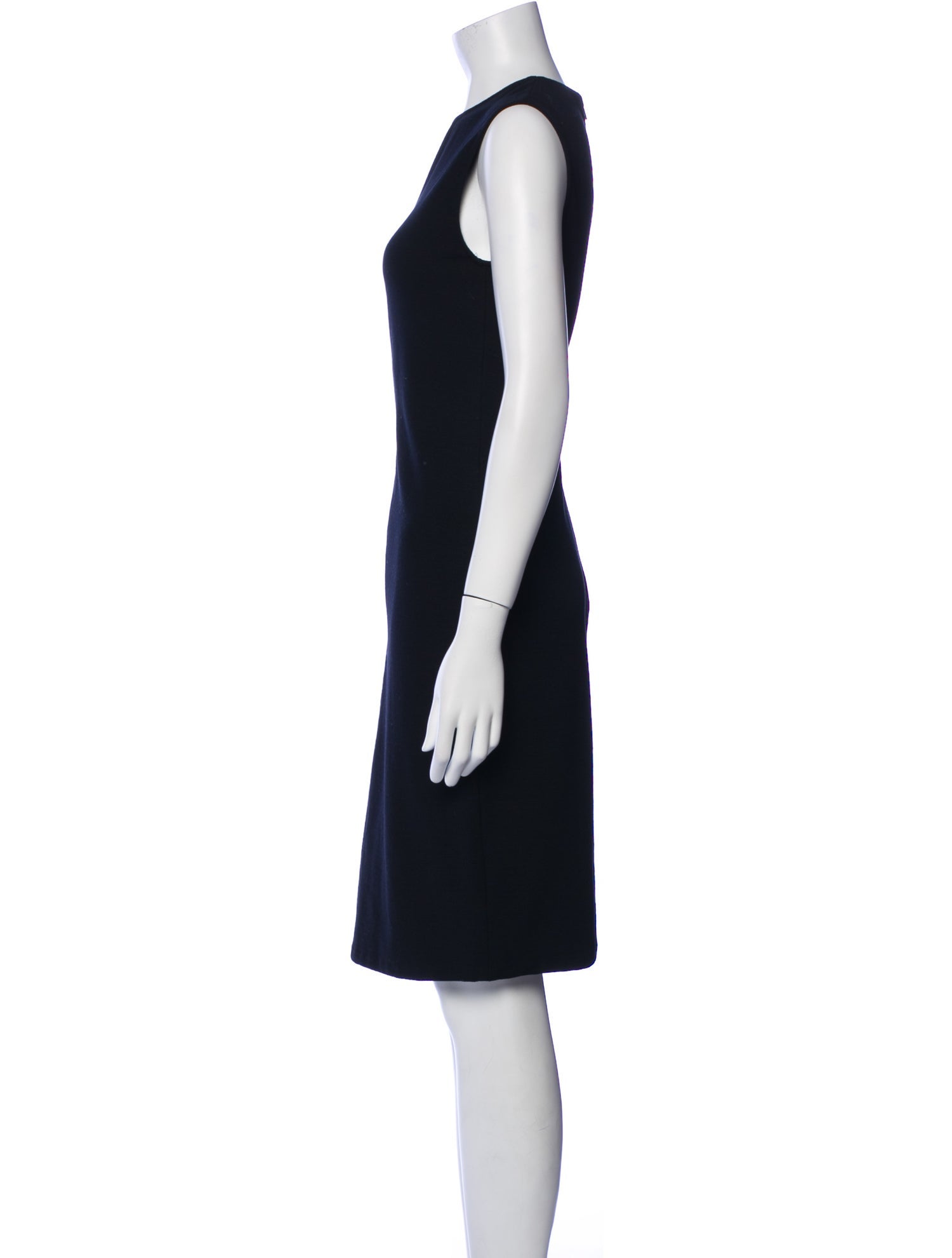 Vince Crew Neck Knee-Length Dress