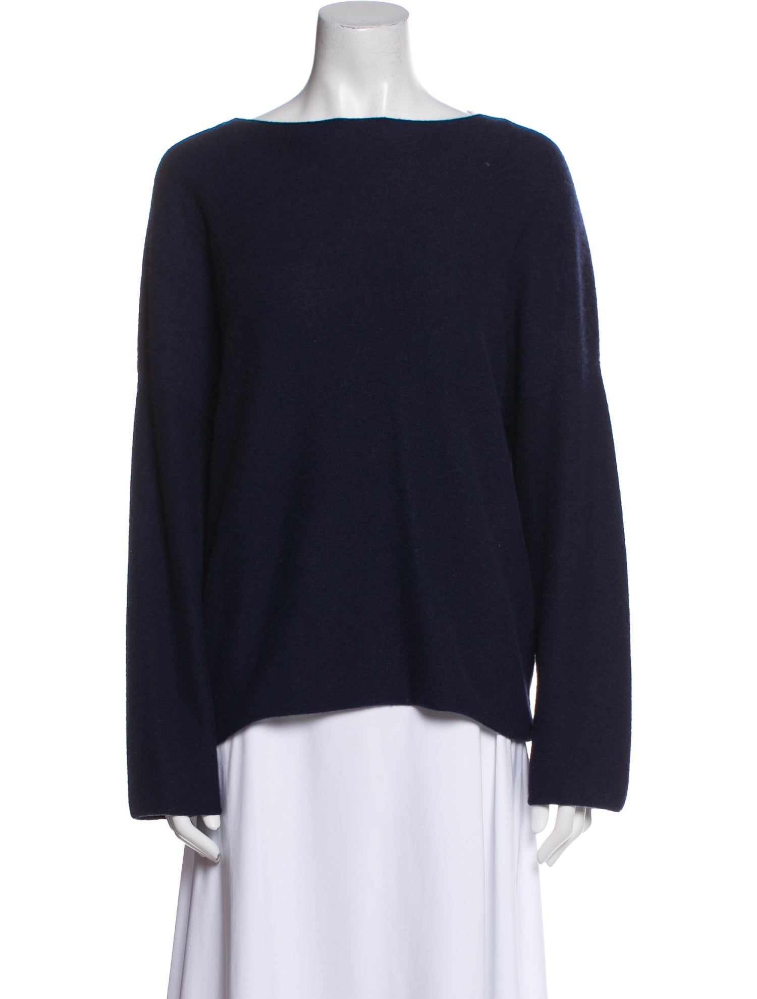 Vince Cashmere Bateau Neckline Sweater
