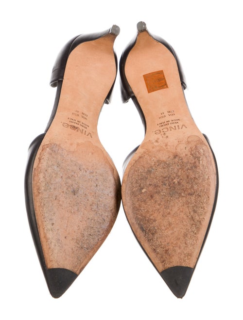 Vince Leather D'Orsay Pumps