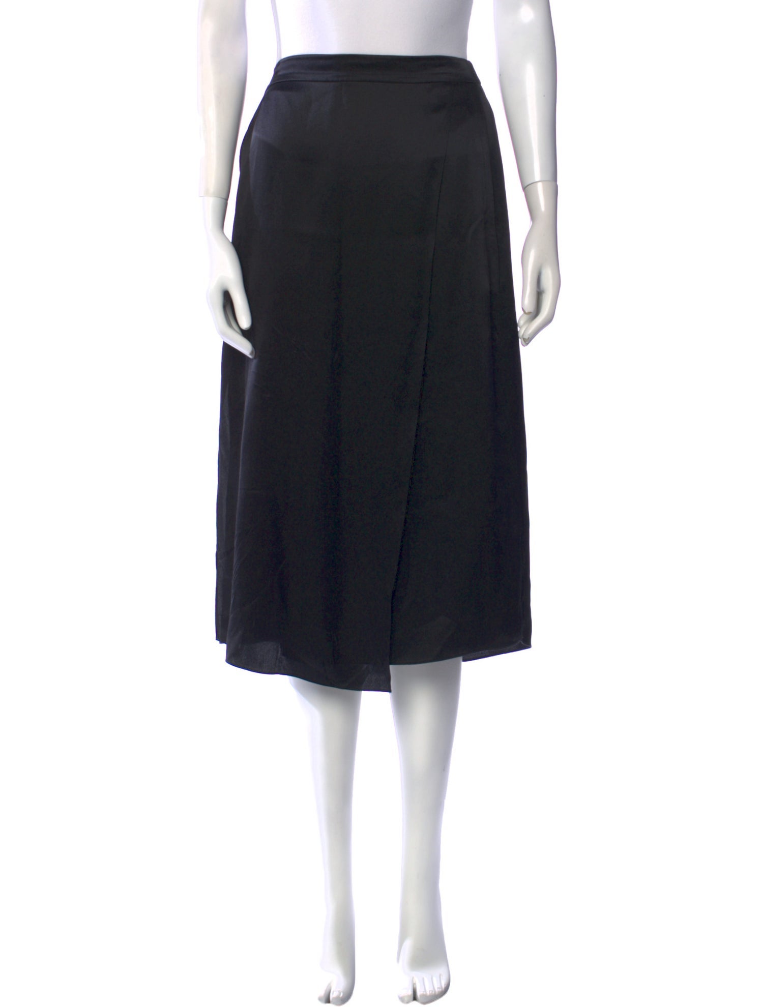 Vince Silk Midi Length Skirt