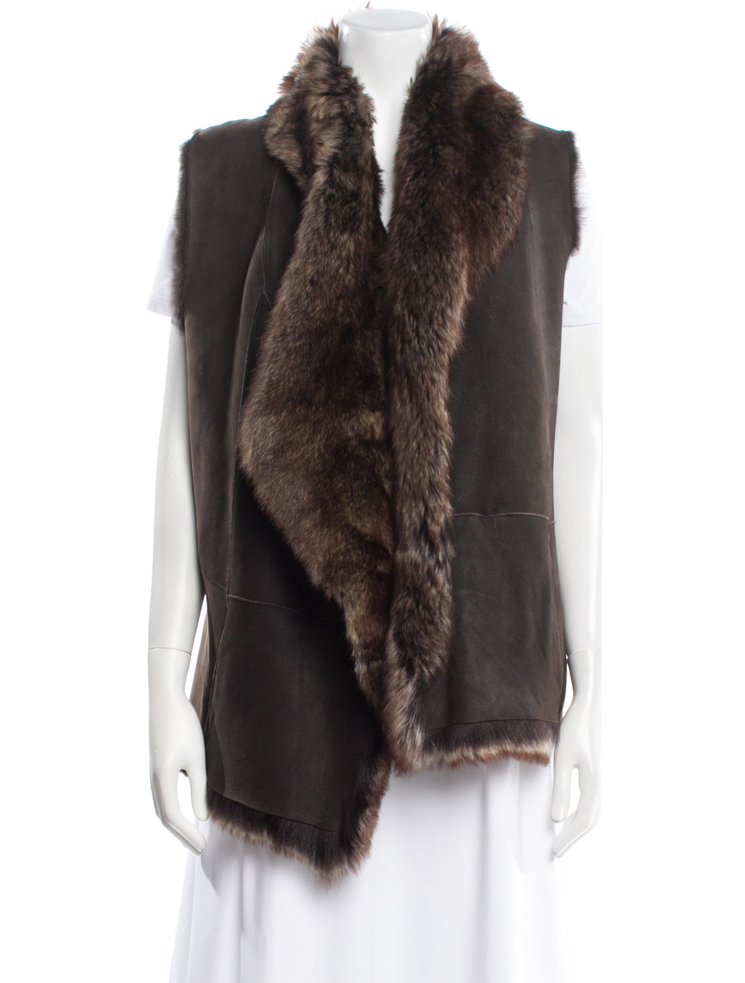 Vince Shearling Vest