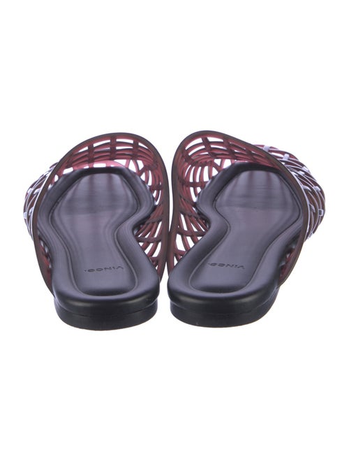 Vince Rubber Printed Mules