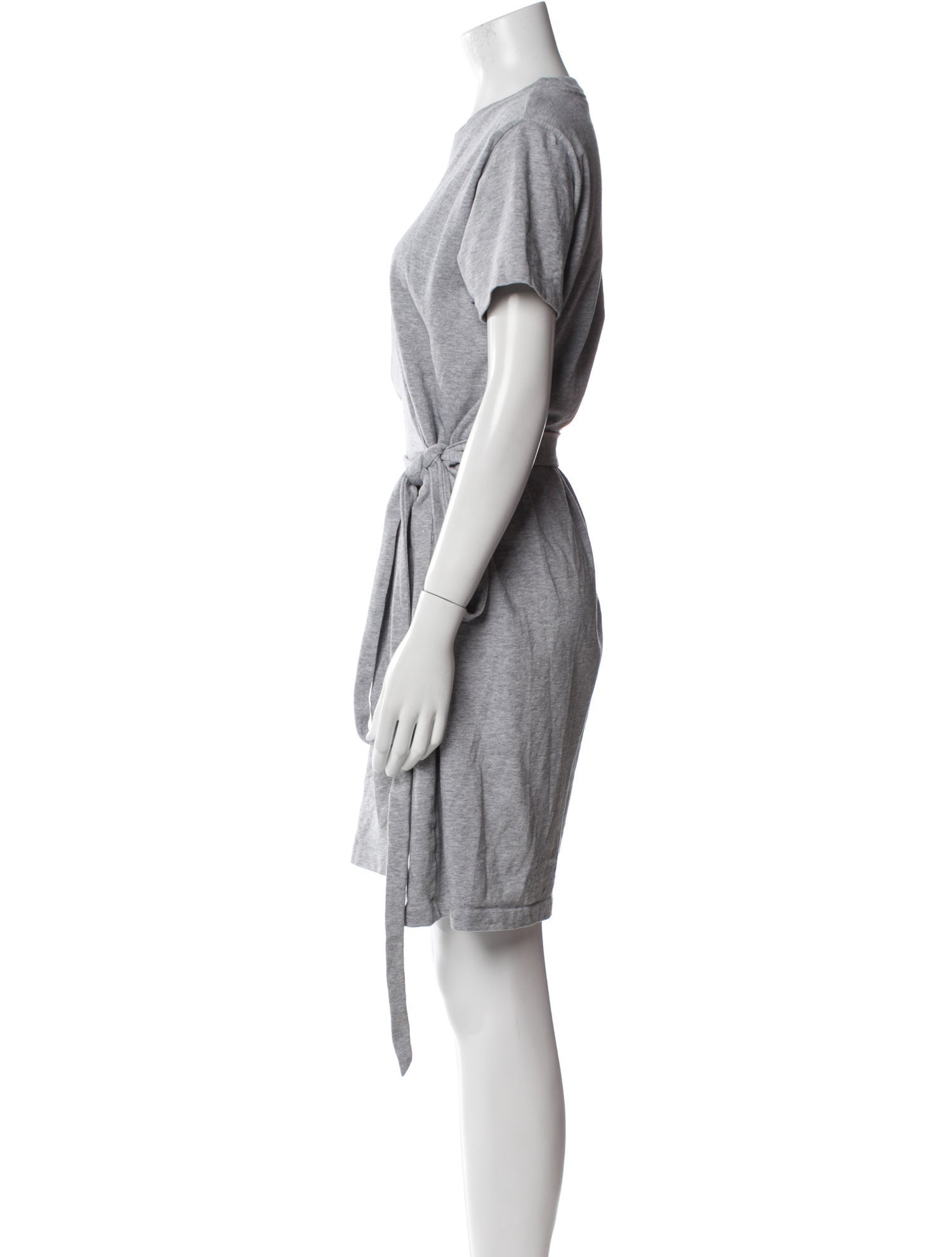 Vince Crew Neck Knee-Length Dress