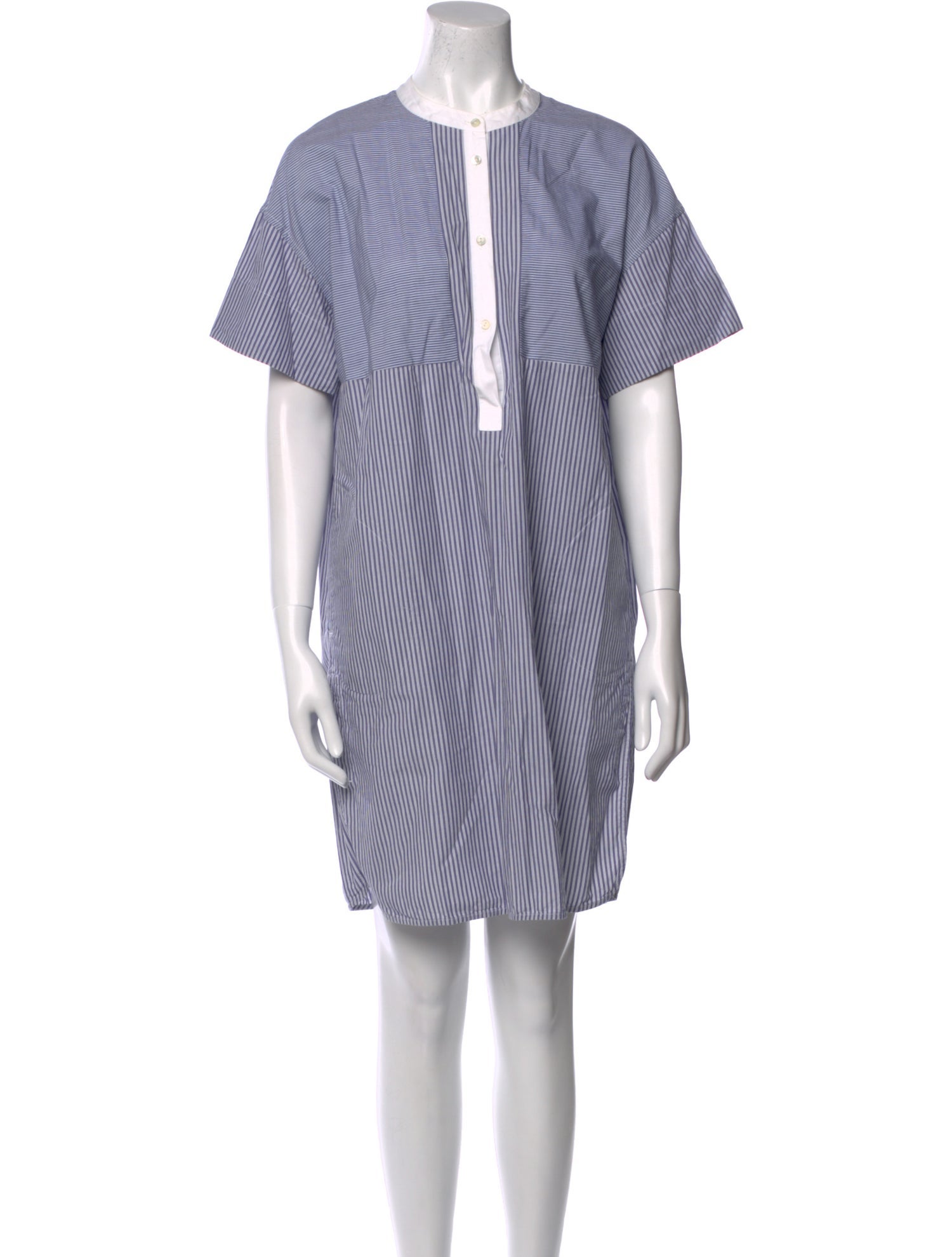 Vince V-Neck Mini Dress