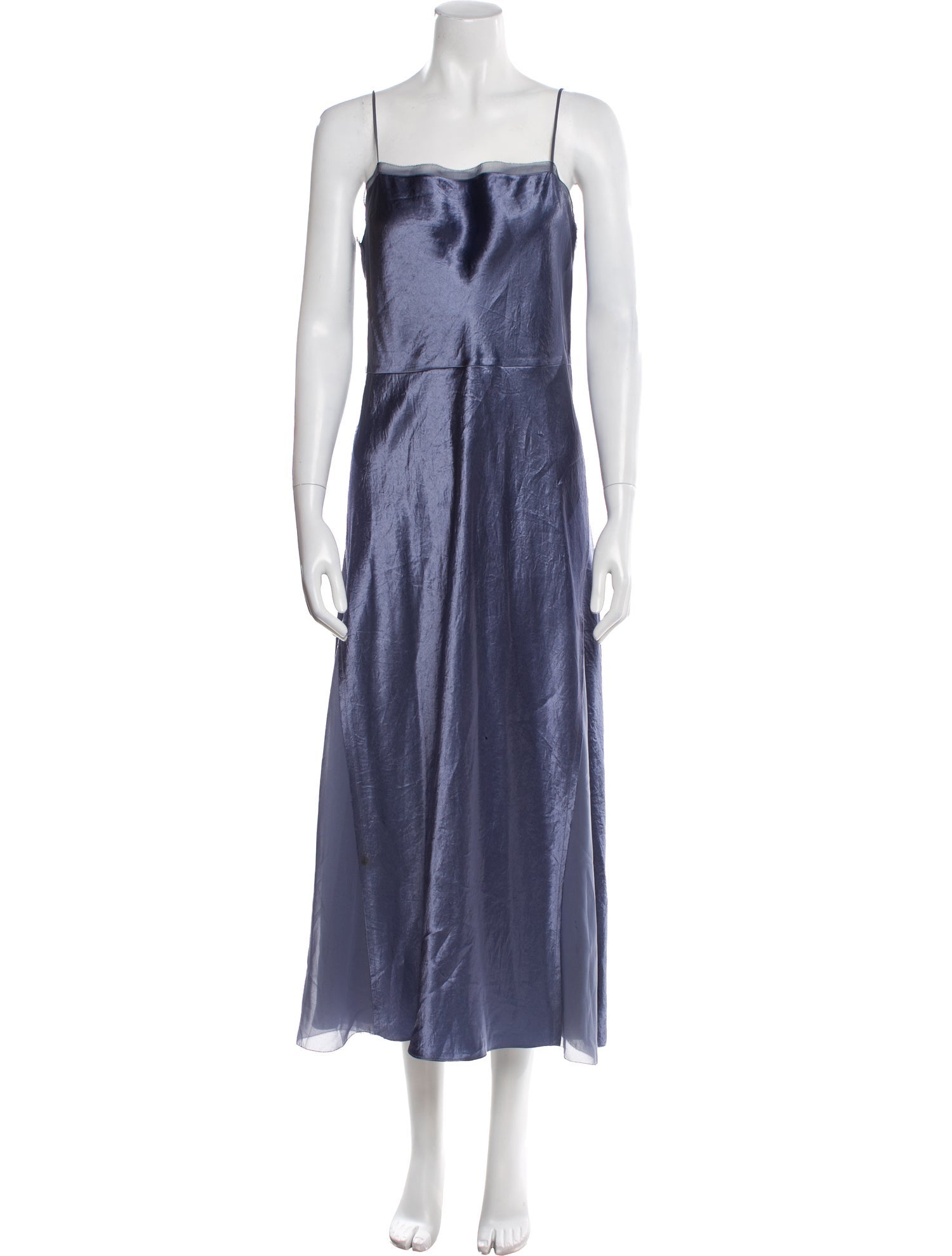 Vince Square Neckline Long Dress