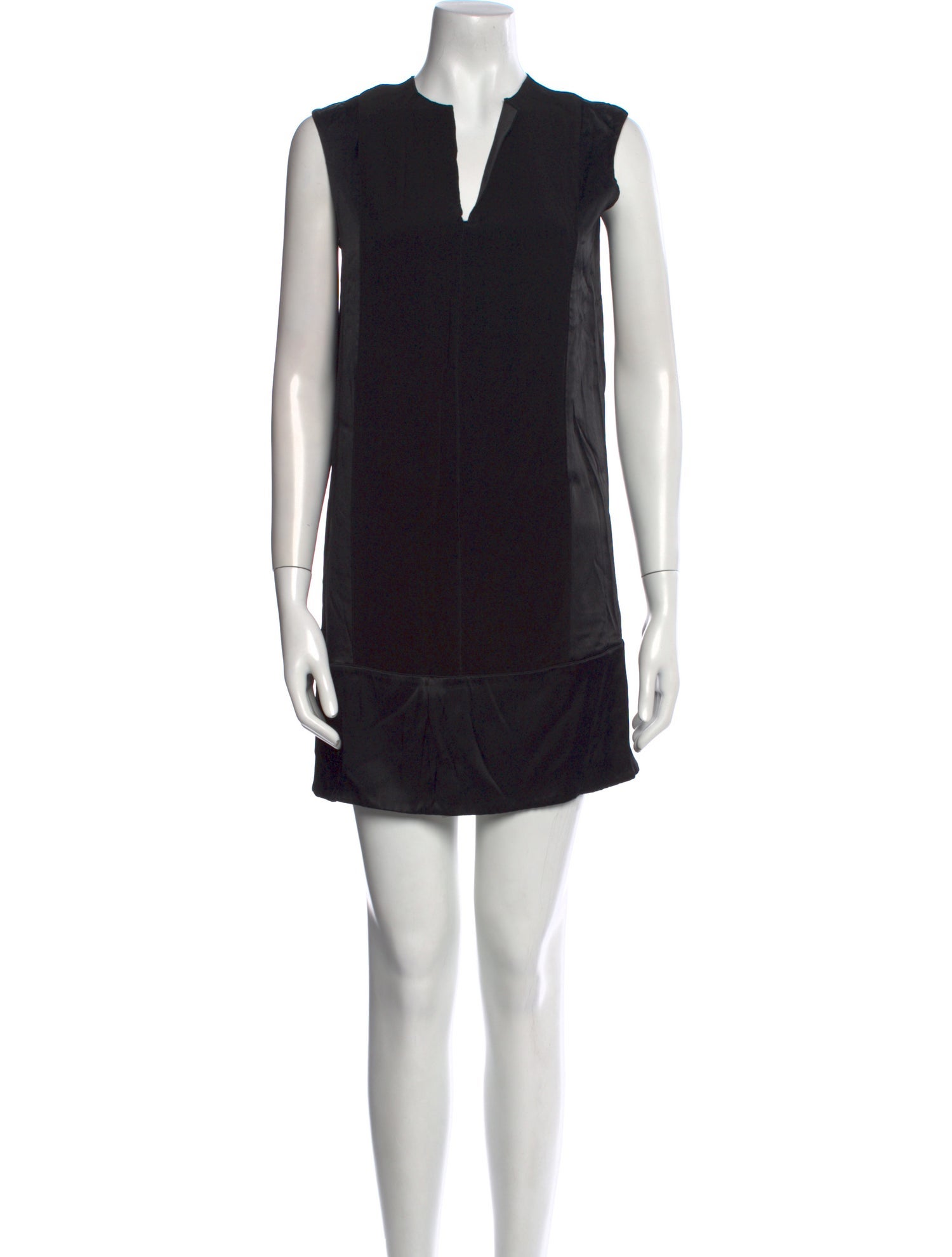 Vince V-Neck Mini Dress