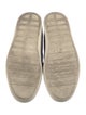 Vince Embossed Leather Sneakers