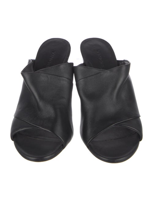 Vince Leather Slides