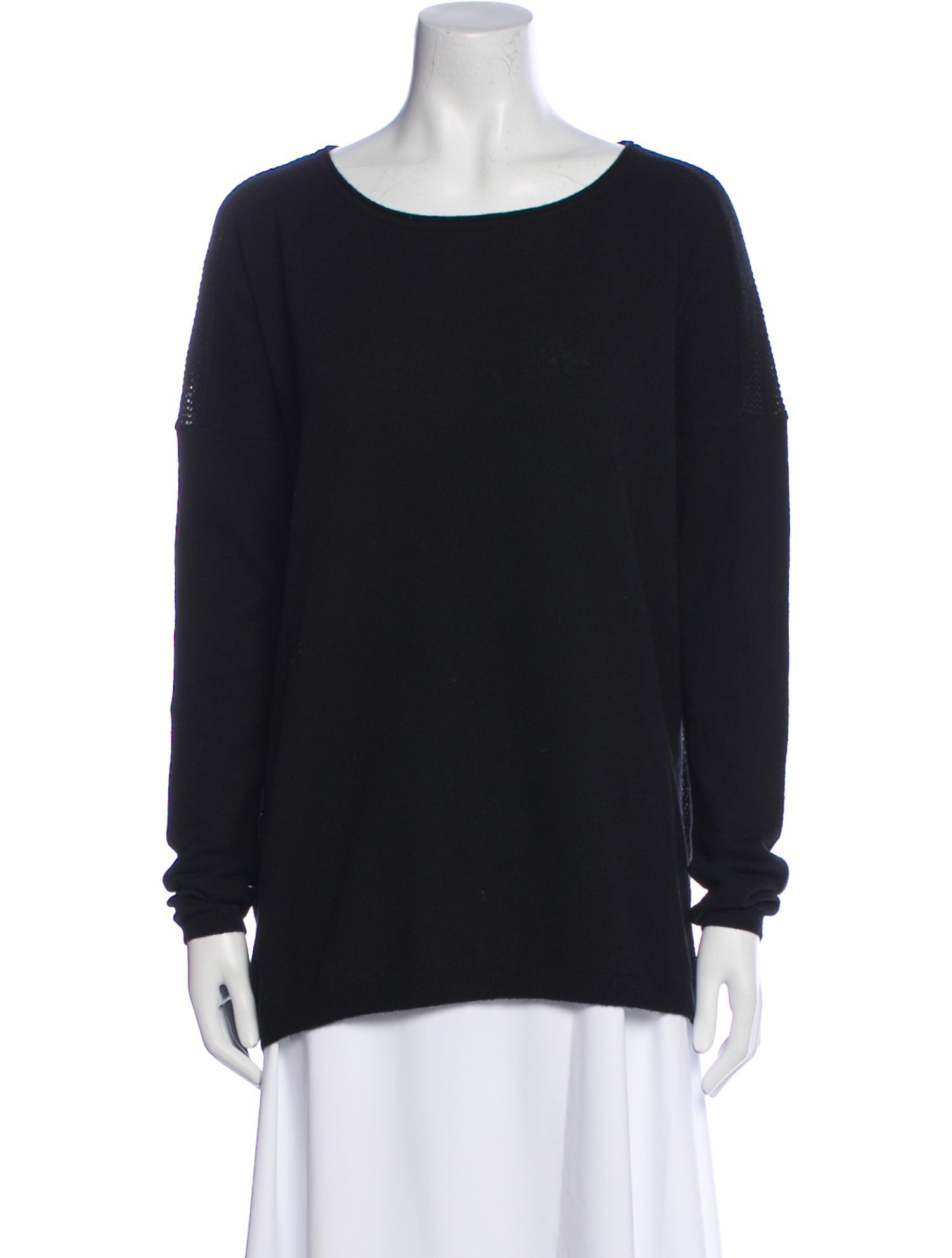 Vince Cashmere Bateau Neckline Sweater