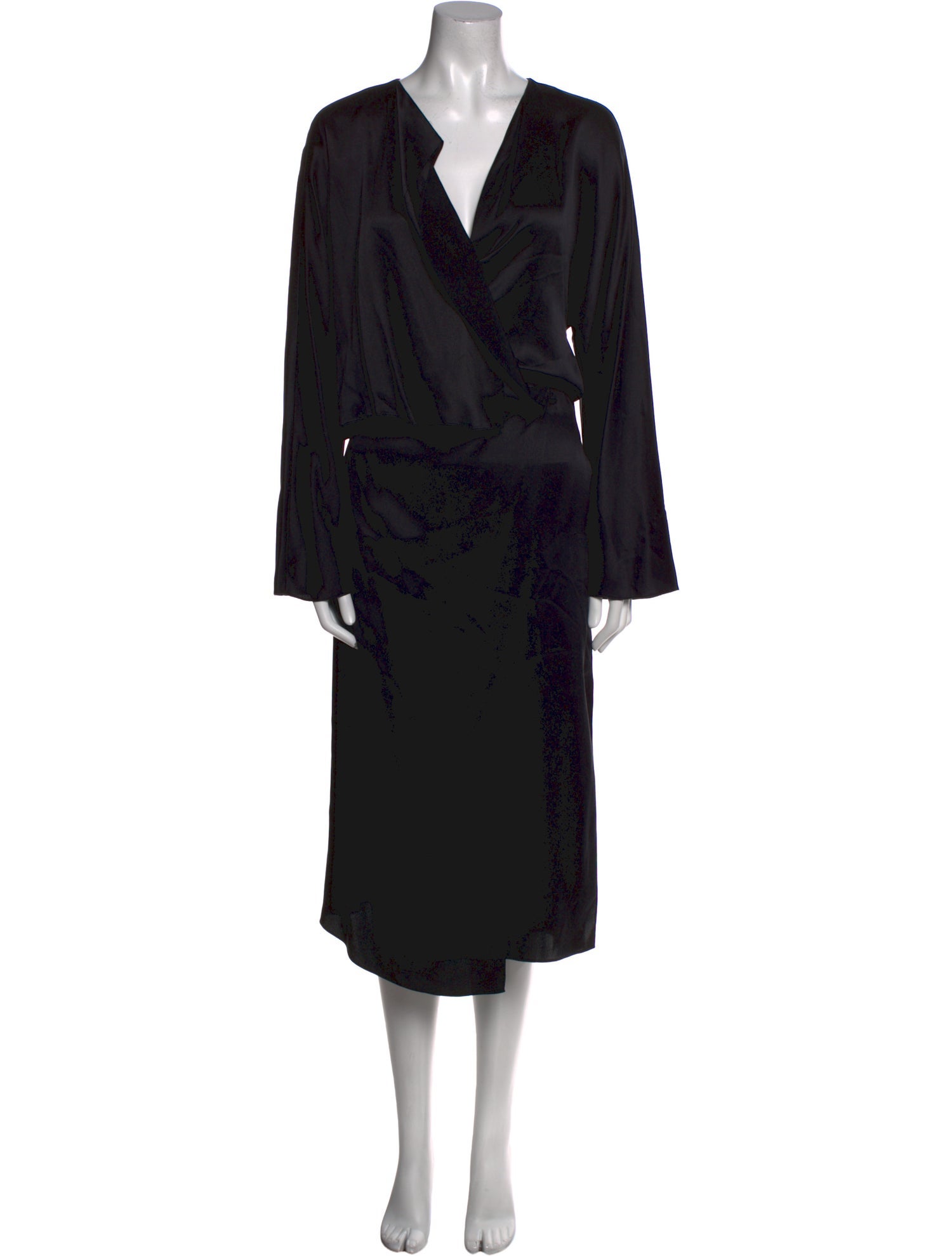 Vince Silk Midi Length Dress