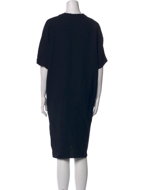 Vince V-Neck Knee-Length Dress