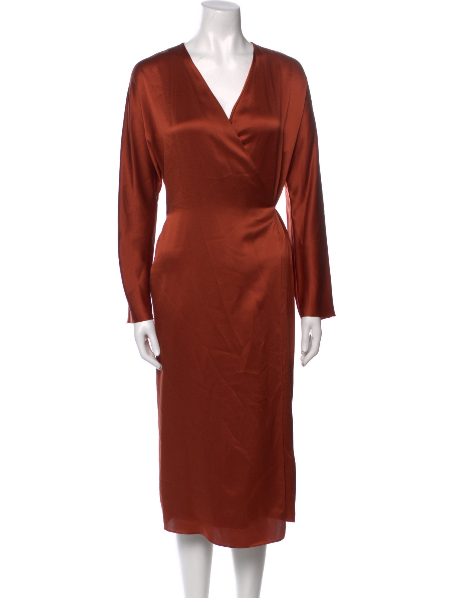 Vince Silk Midi Length Dress