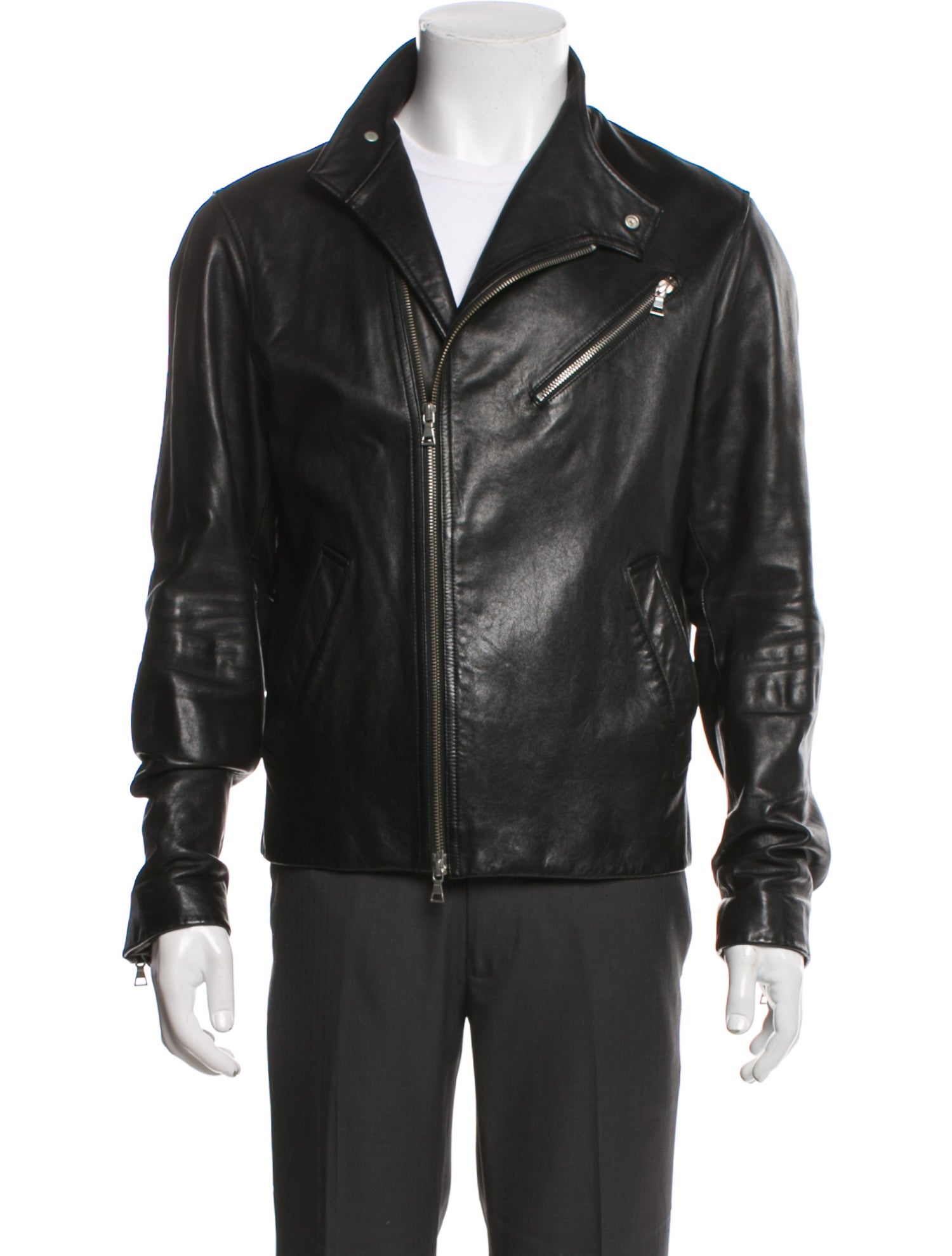 Vince Leather Moto Jacket