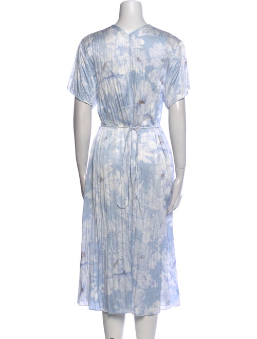 Vince Printed Midi Length Dress