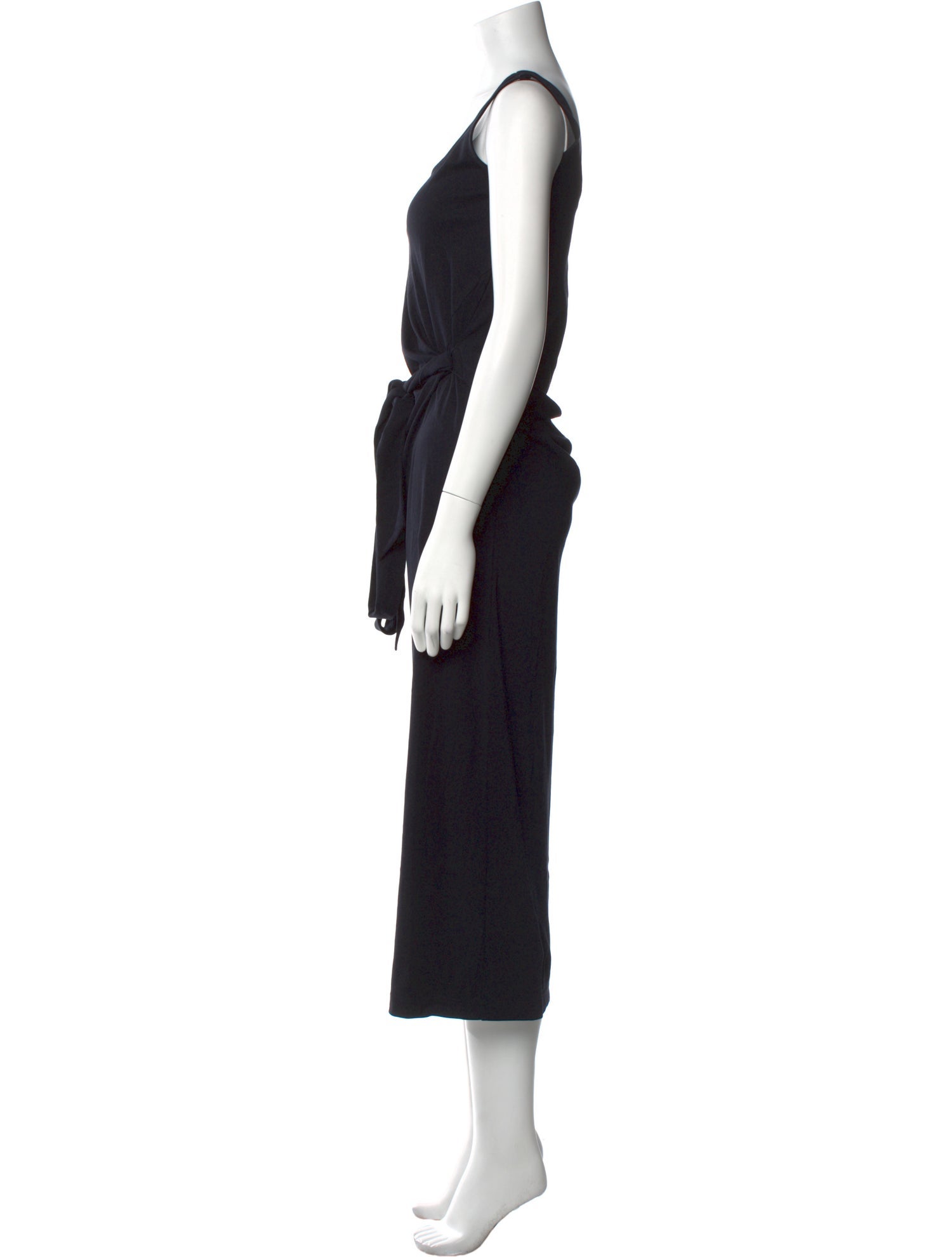 Vince Scoop Neck Long Dress