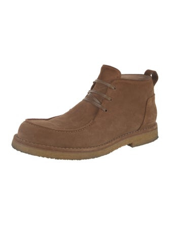 Vince Suede Lace-Up Boots