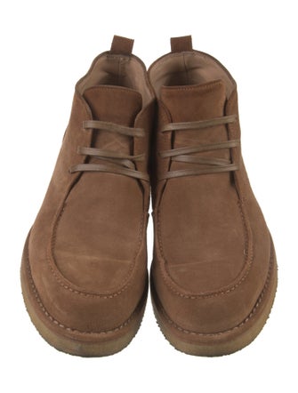 Vince Suede Lace-Up Boots