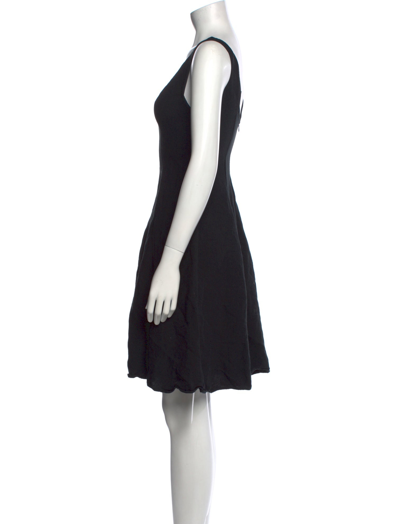 Vince Scoop Neck Mini Dress