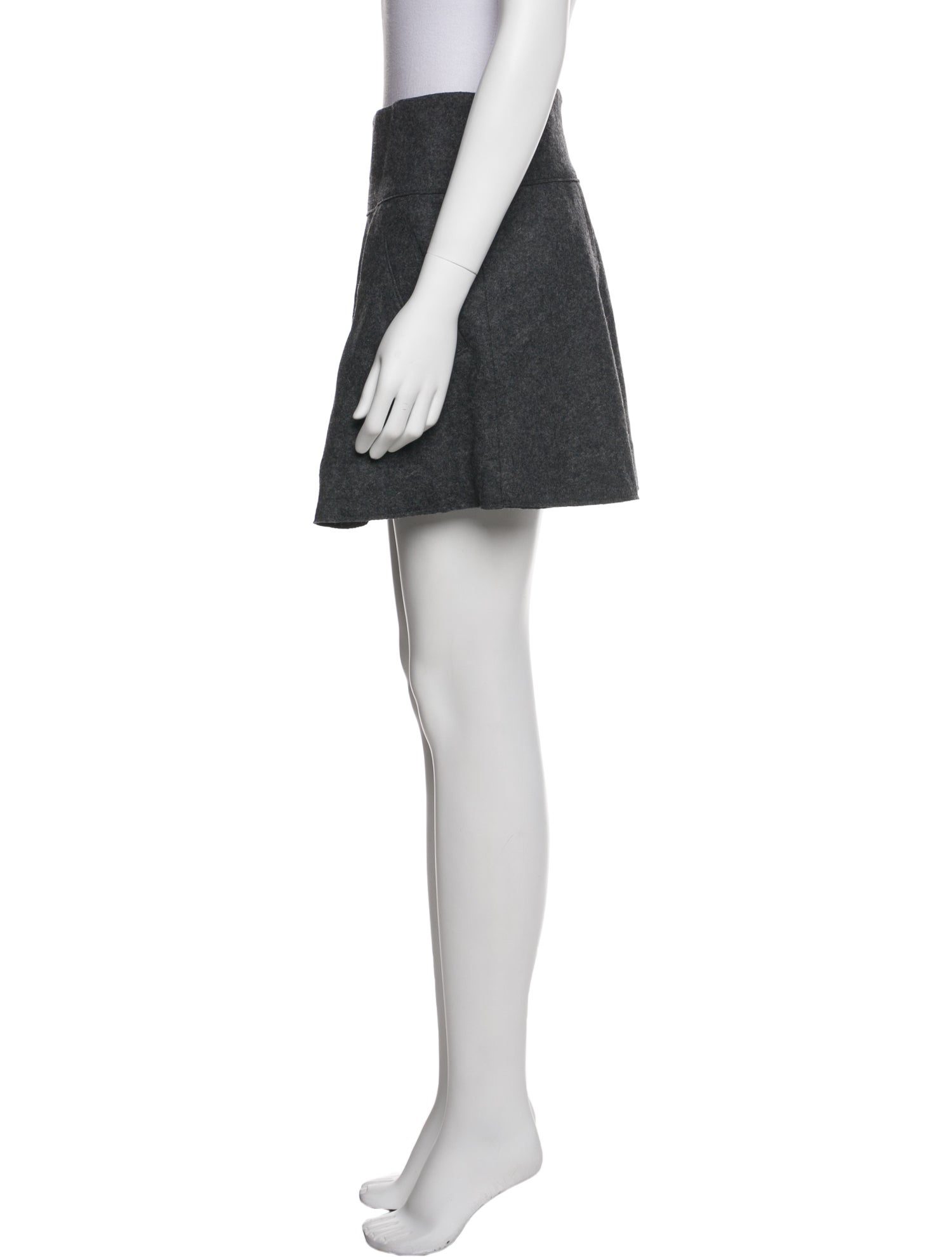 Vince Wool Mini Skirt