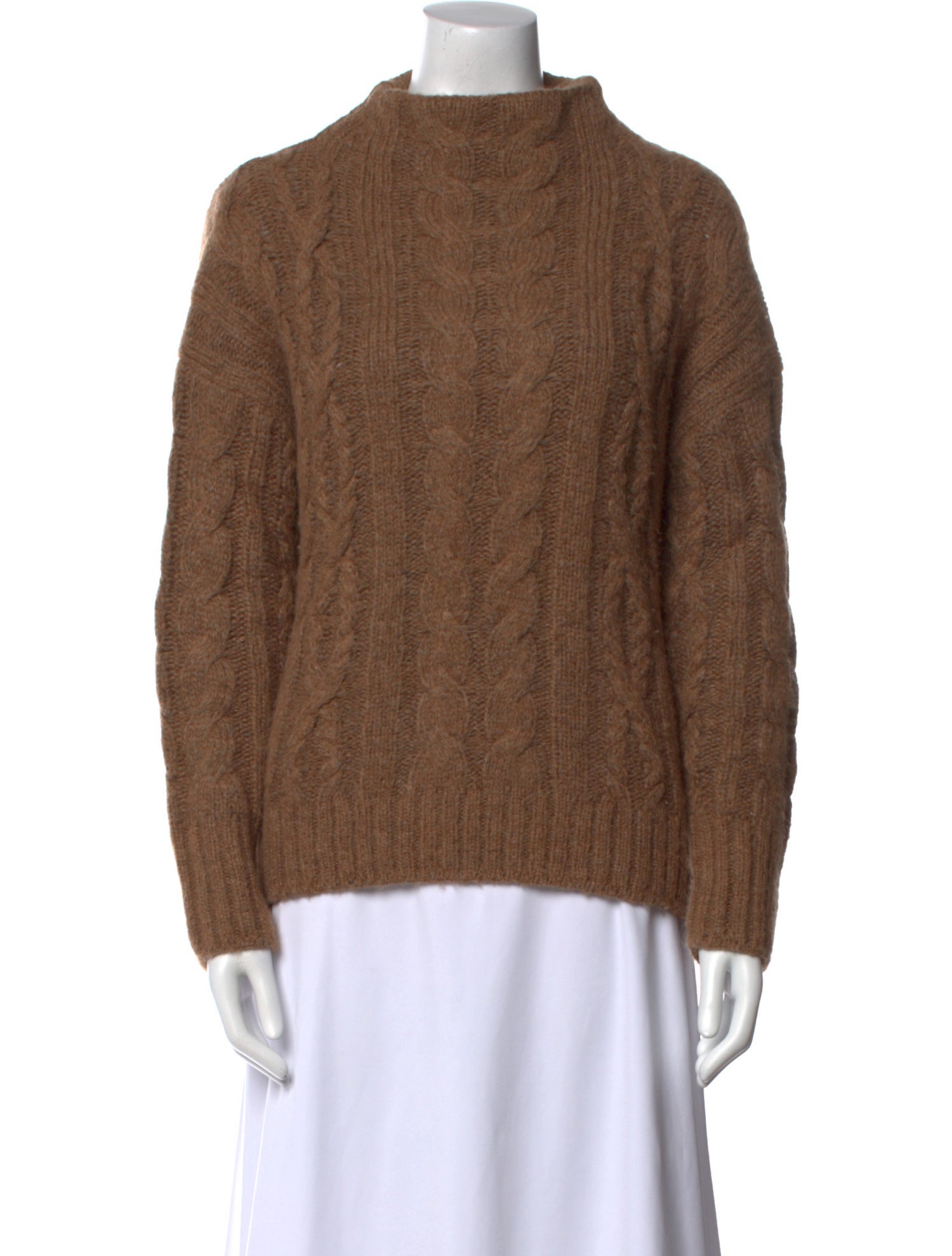 Vince Alpaca Mock Neck Sweater