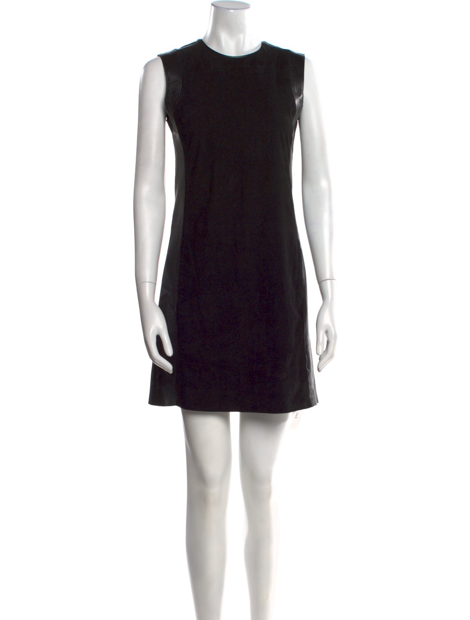 Vince Leather Mini Dress