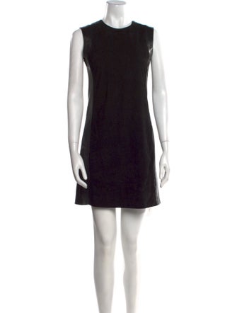 Vince Leather Mini Dress