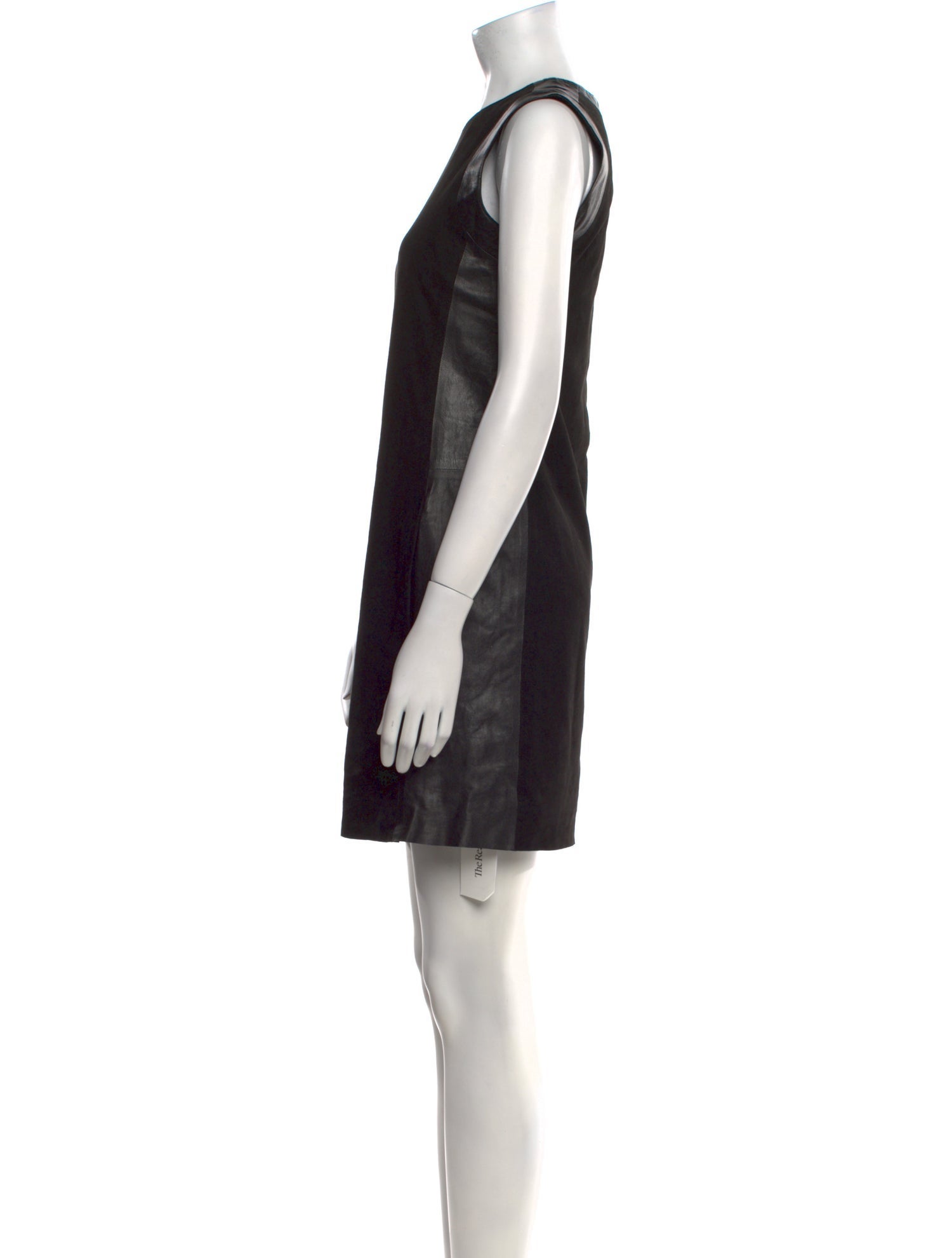 Vince Leather Mini Dress