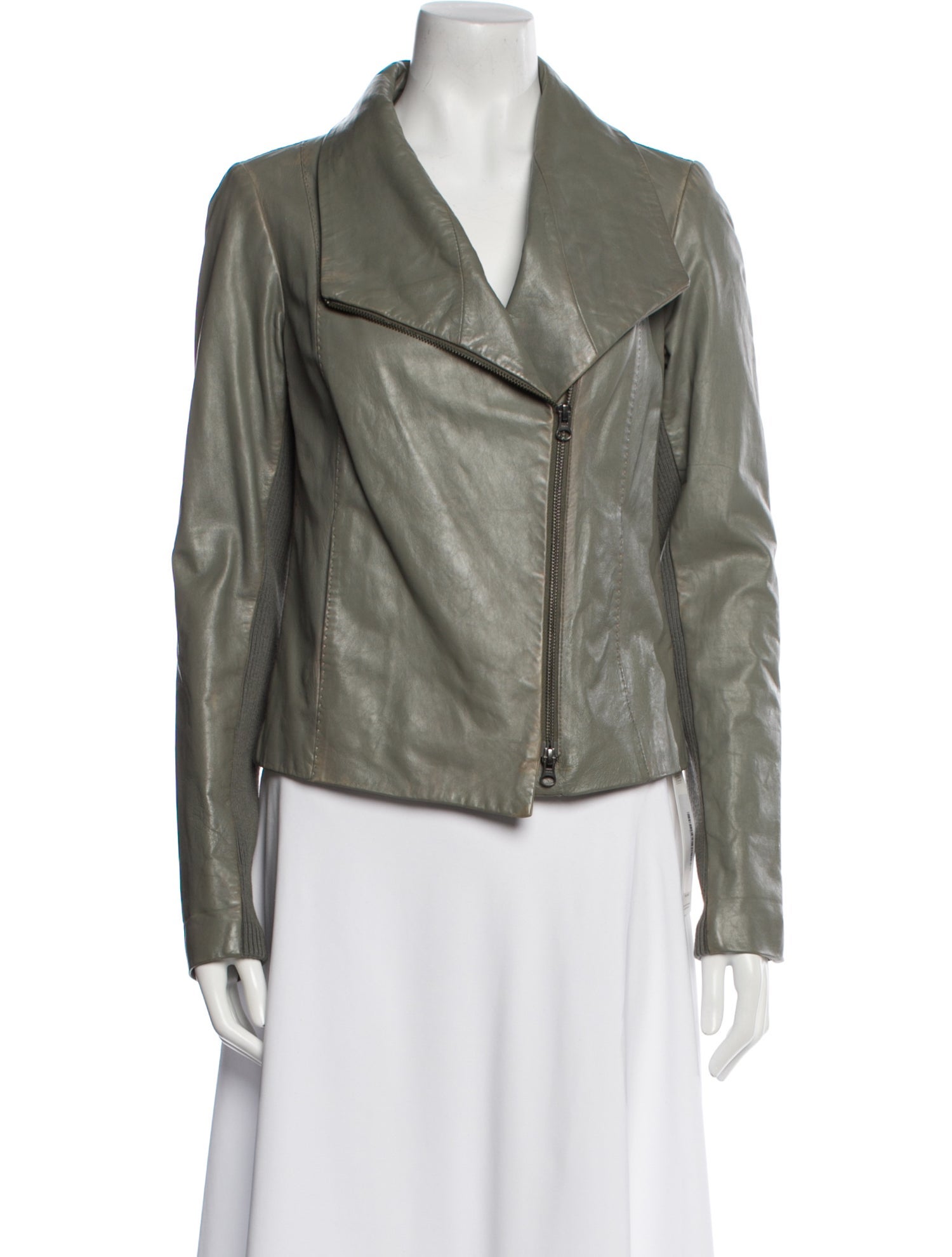 Vince Leather Biker Jacket